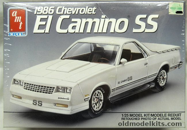 AMT 1/25 1986 Chevrolet El Camino SS, 6964 plastic model kit